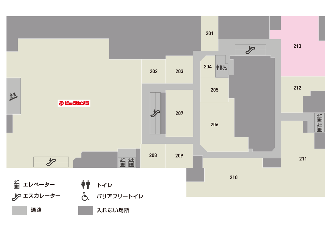 2Fフロアマップ