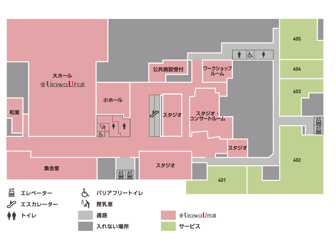 4Fフロアマップ