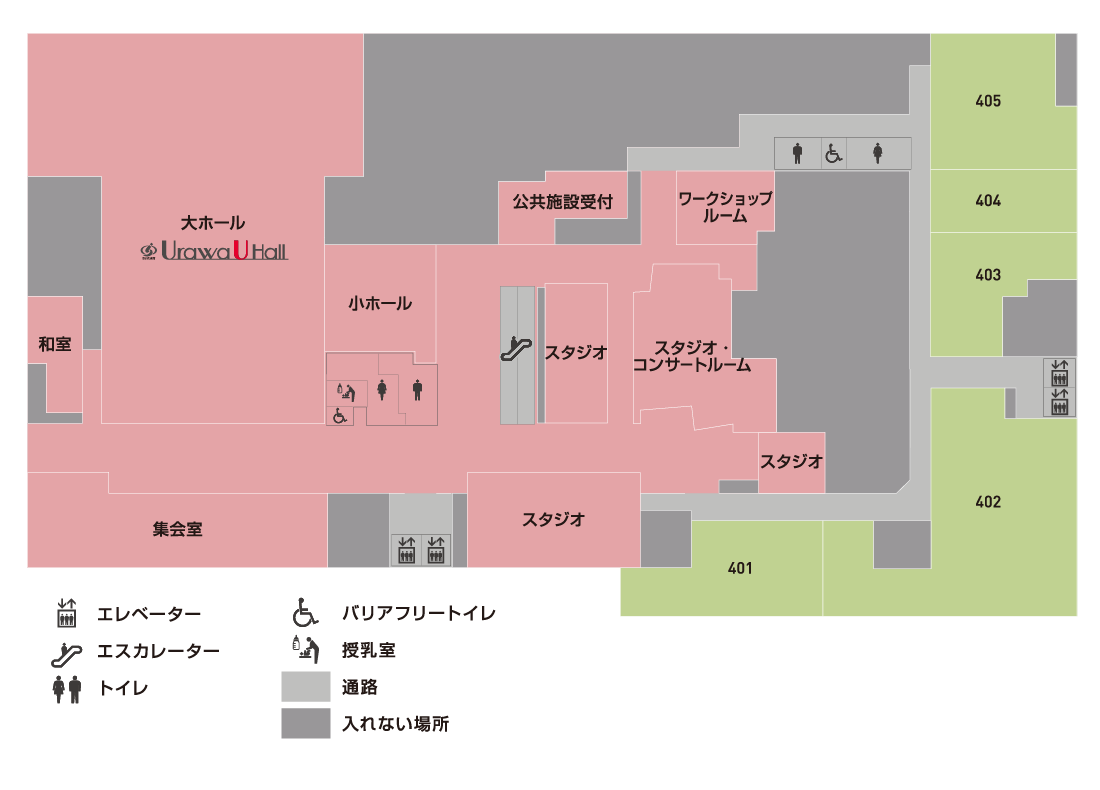 4Fフロアマップ